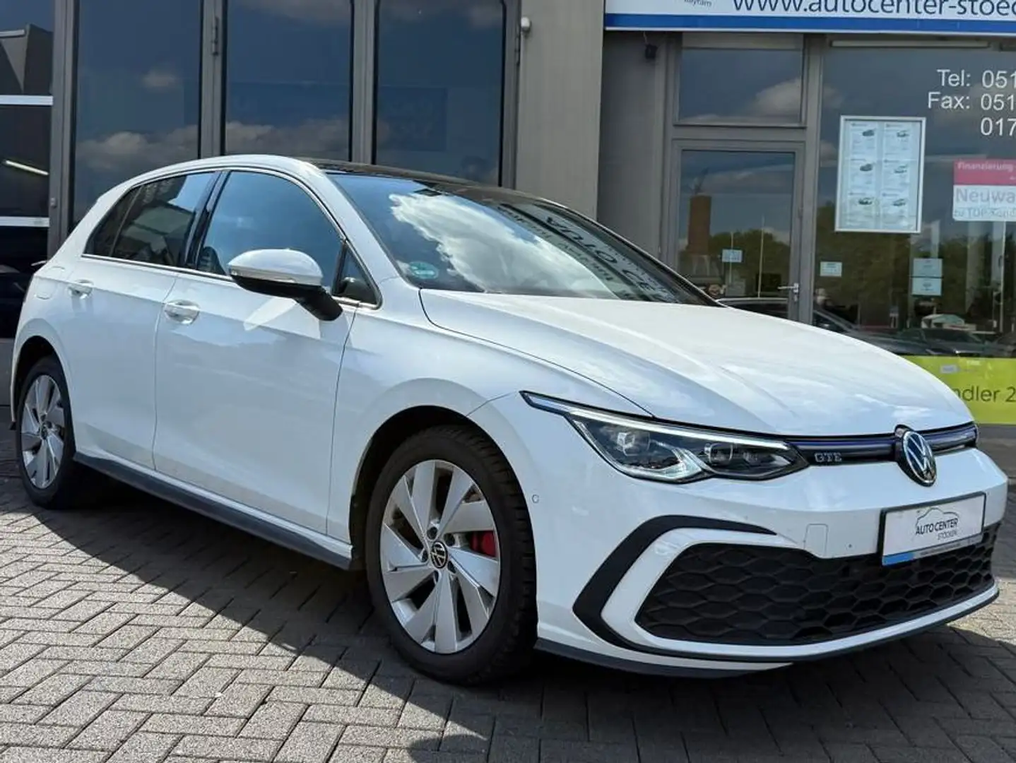 Volkswagen Golf GTE eHybridDSG PanoramaKameraACCGarantie17ZOLL ALU Blanc - 2