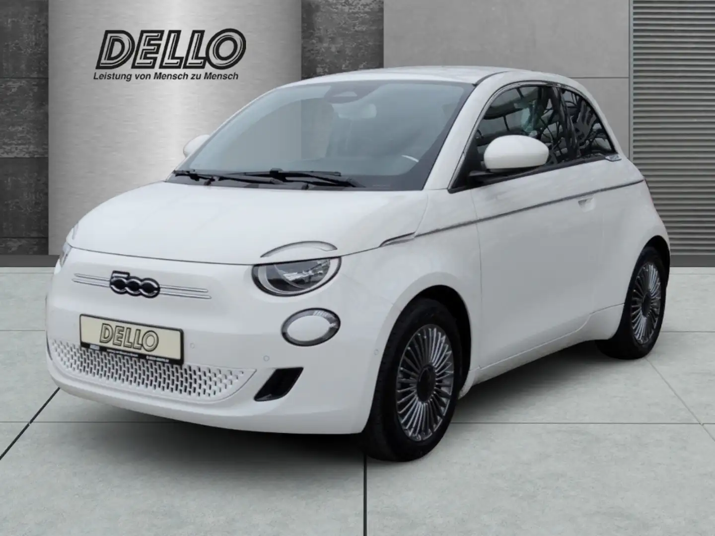 Fiat 500e Komfort- Style-Paket Sitzheizung PDC Kamera Blanc - 1