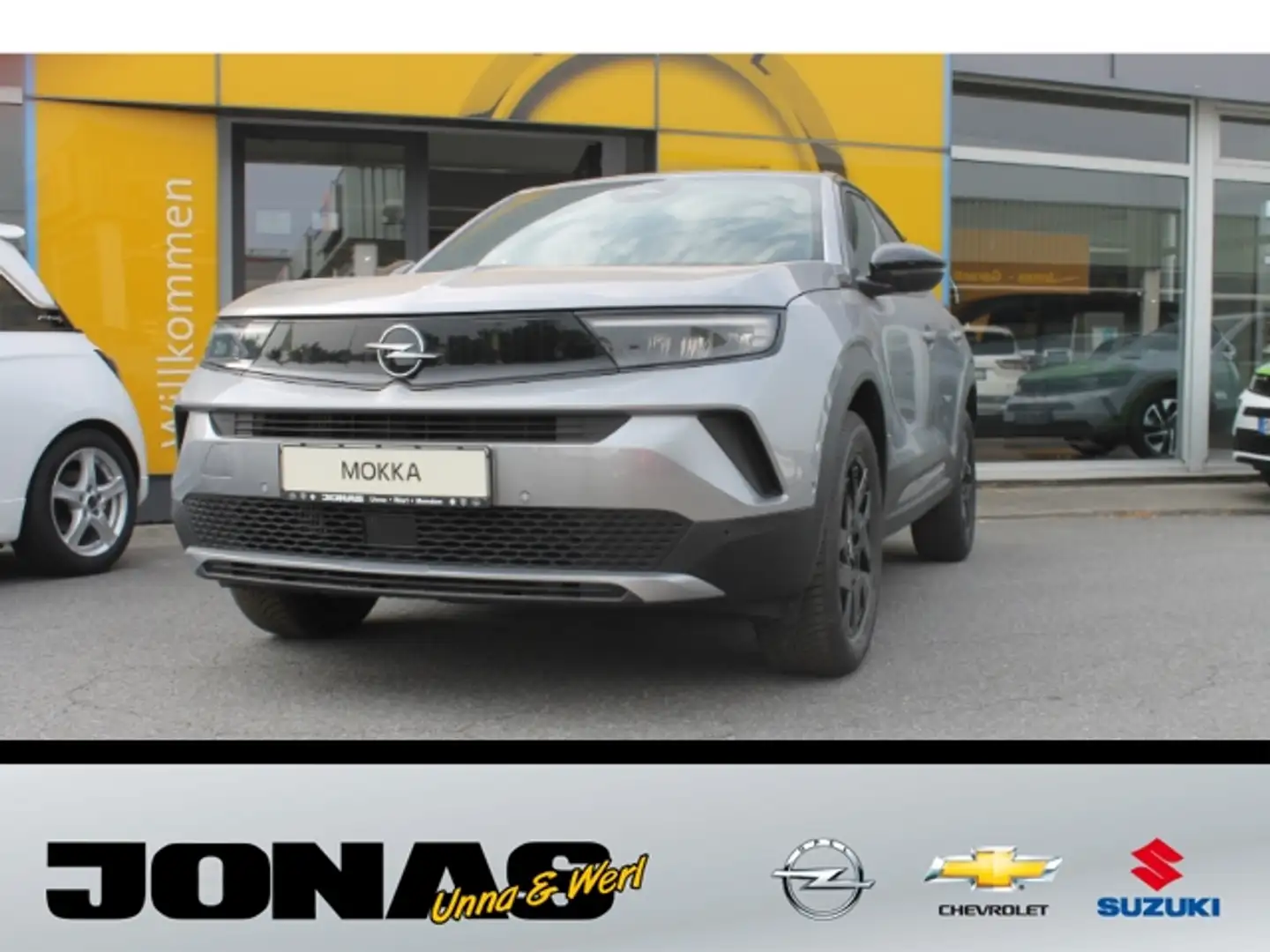 Opel Mokka Elegance 1.2T RKamera 180° Navi Sitzheiz. Gris - 1