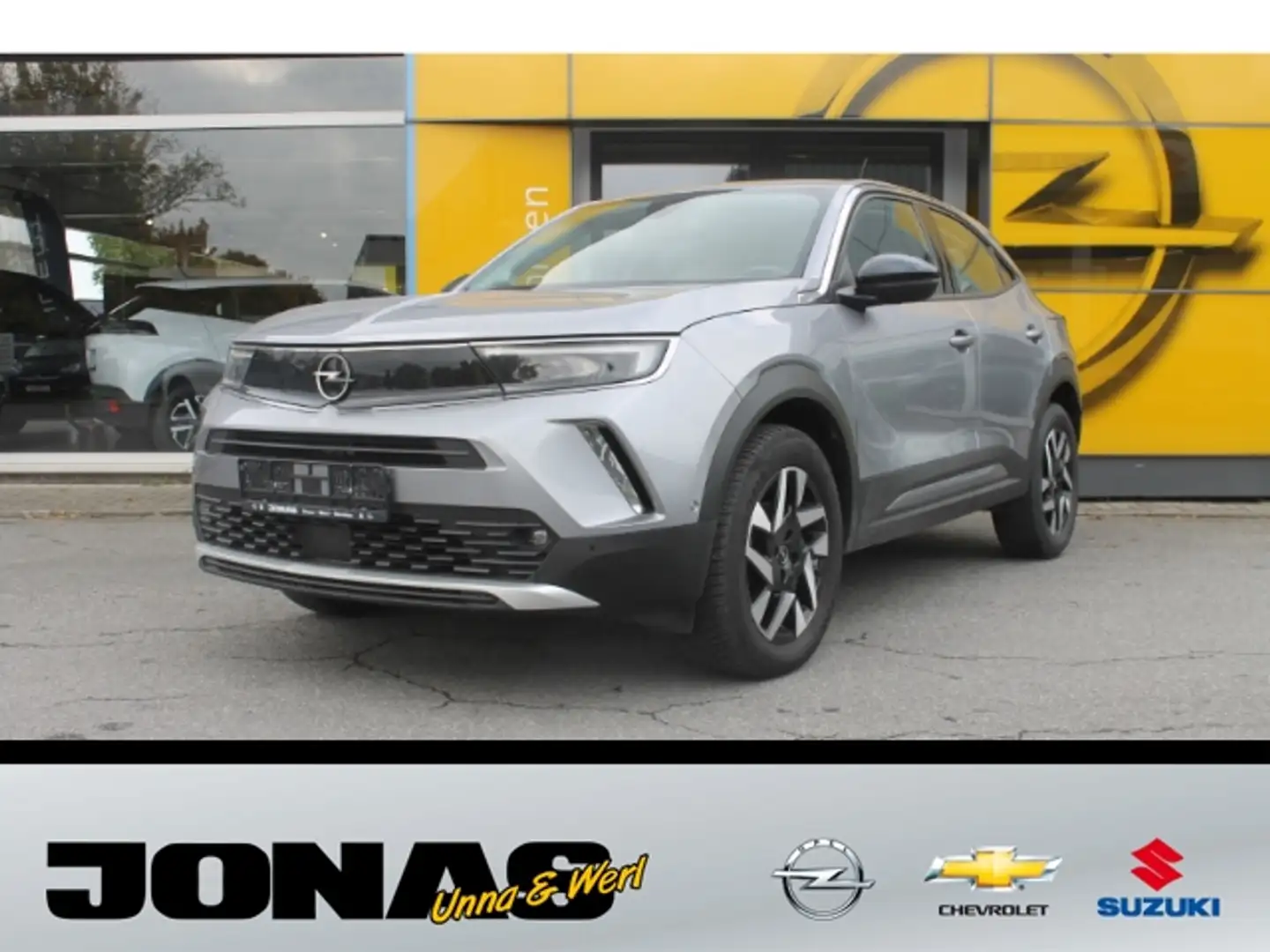 Opel Mokka Elegance 1.2T RKamera 180° Navi Sitzheiz. Grijs - 1