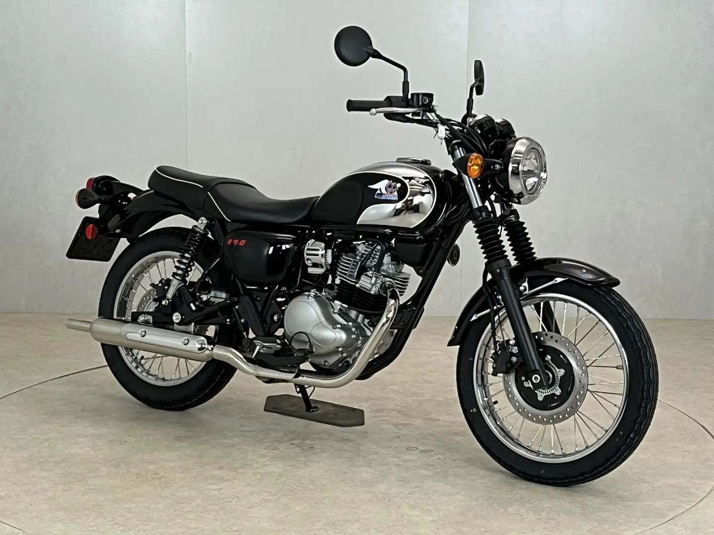 Kawasaki Meguro S1 Zwart - 2