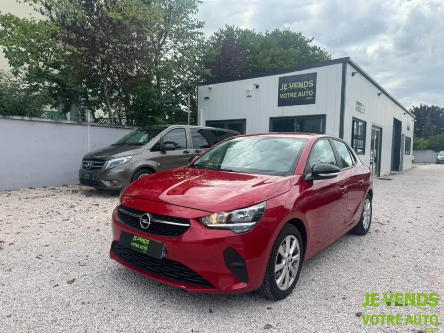 Opel Corsa 1.2 Edition Turbo 100ch Rouge - 1
