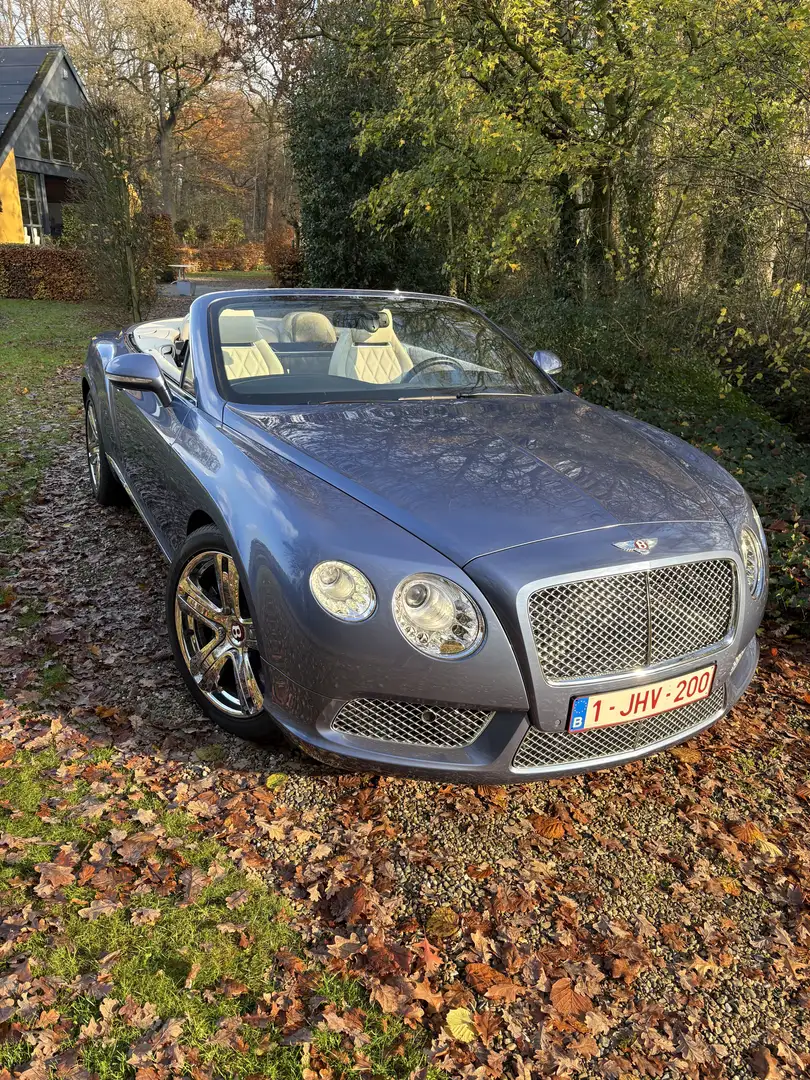 Bentley Continental GTC V8 Mulliner Bleu - 1