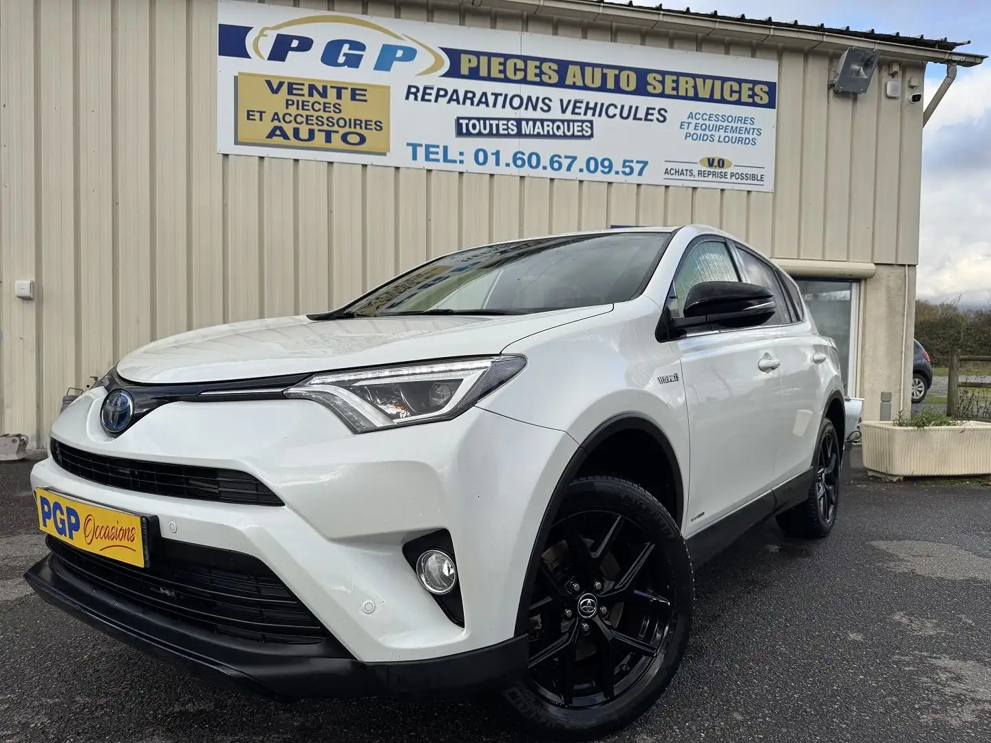 Toyota RAV 4 197 HYBRIDE DYNAMIC EDITION 2WD CVT Blanc - 1