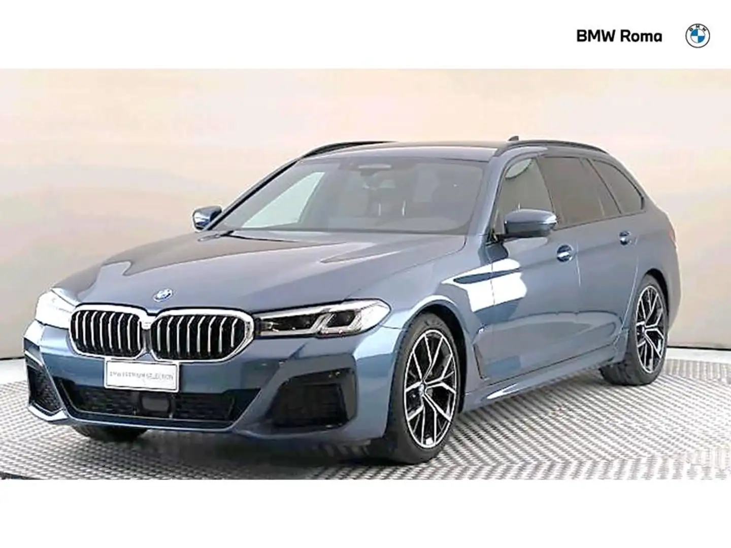 BMW 520 d Touring mhev 48V xdrive Msport auto Blu/Azzurro - 1