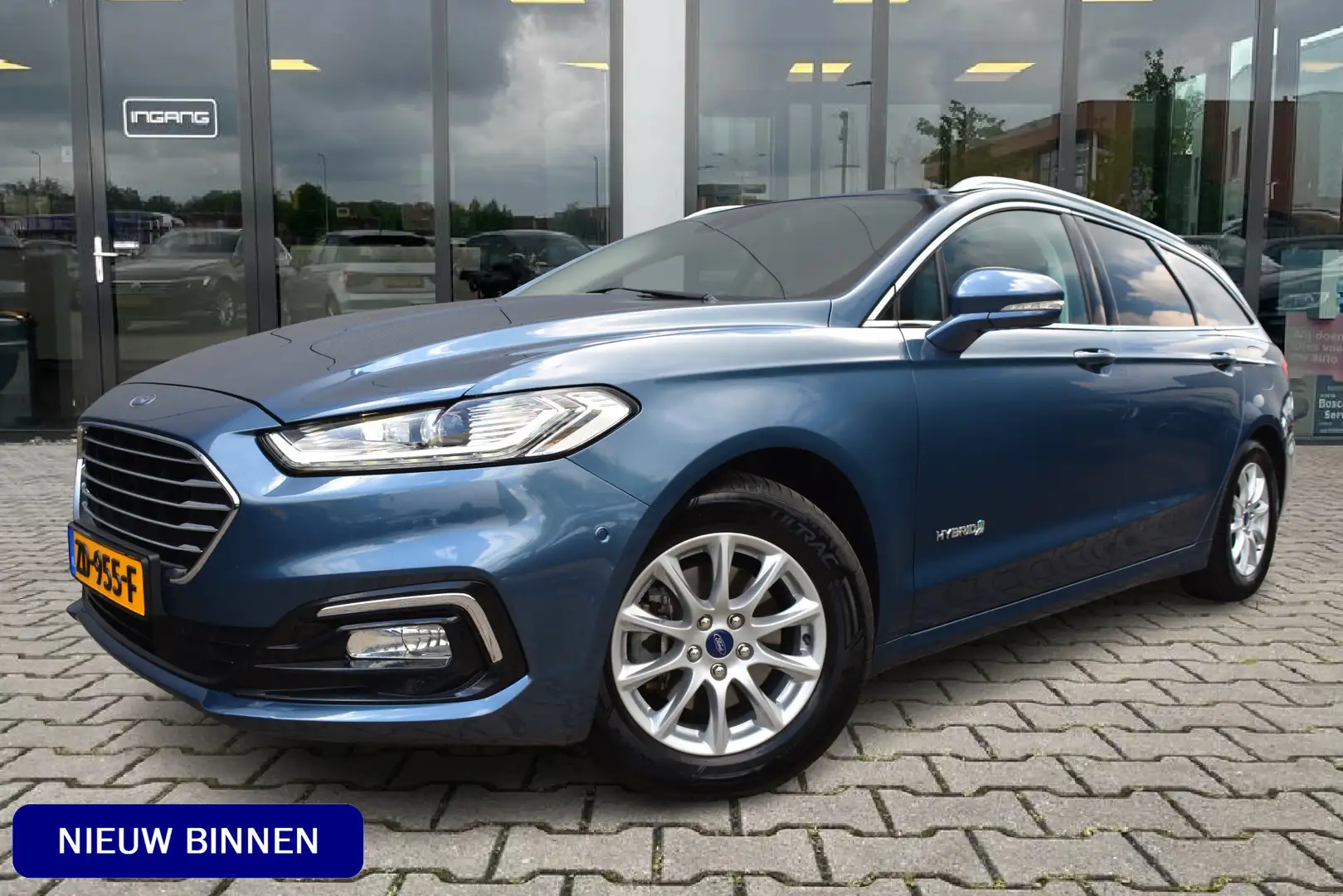 Ford Mondeo Wagon 2.0 IVCT HEV Titanium | Trekhaak | ACC | Dea Blauw - 1