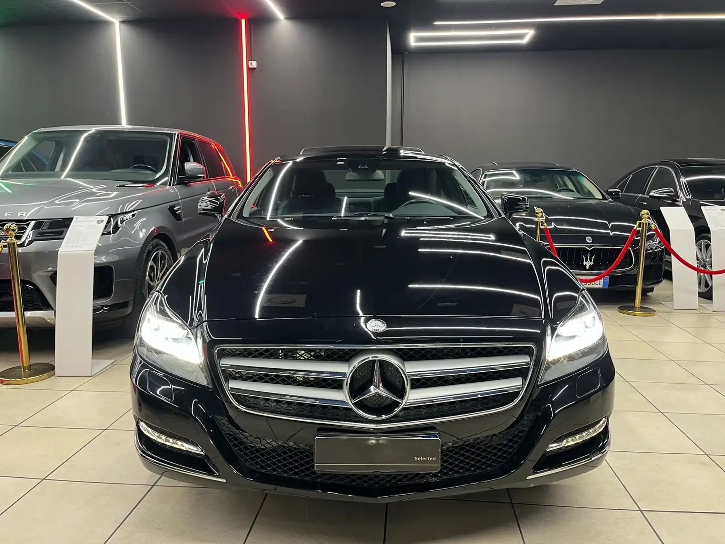 Mercedes-Benz CLS 350 cdi BlueEFFICIENCY  TETTO PANORAMICO Nero - 2