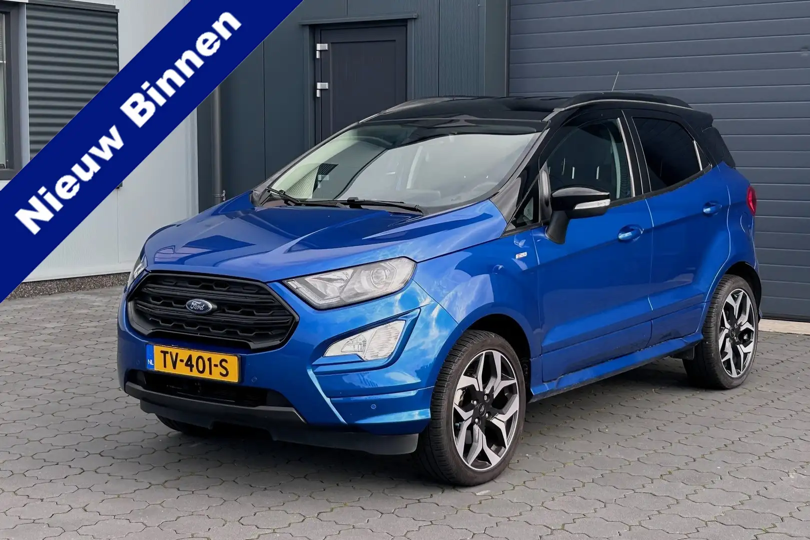Ford EcoSport 1.0 EcoBoost 125pk ST-Line XENON B&O TREKHAAK 1e e Blau - 1