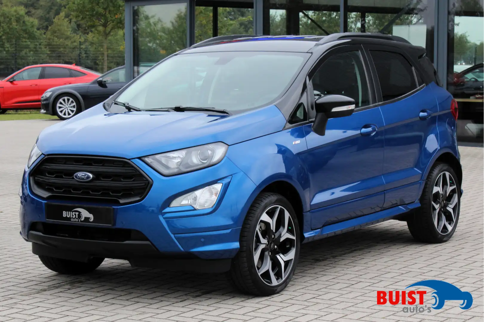 Ford EcoSport 1.0 EcoBoost 125pk ST-Line XENON B&O TREKHAAK 1e e Bleu - 1