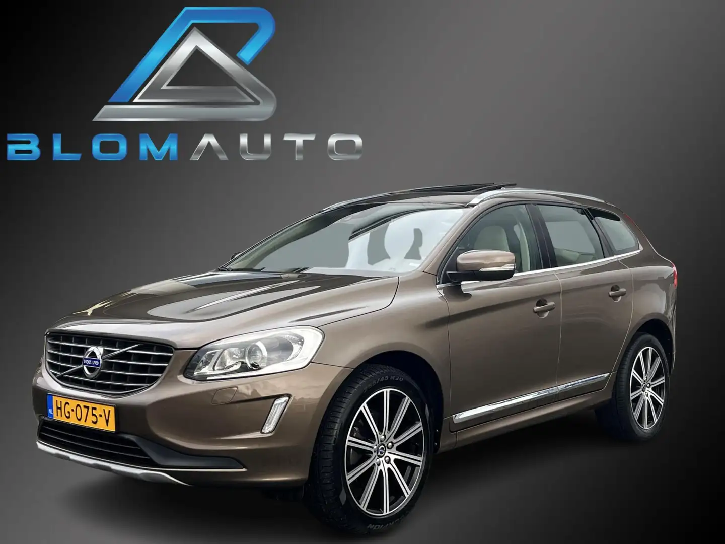 Volvo XC60 2.0 T5 245PK AUT8 Summum PANO+20INCH+TREKHAAK Brun - 1