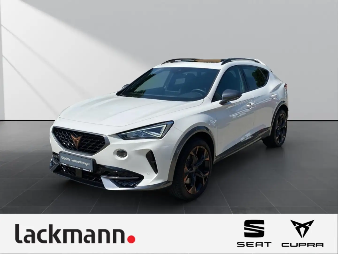 CUPRA Formentor 2.0 VZ 4Drive*Navi*Pano*Leder*AHK*LED* Weiß - 1