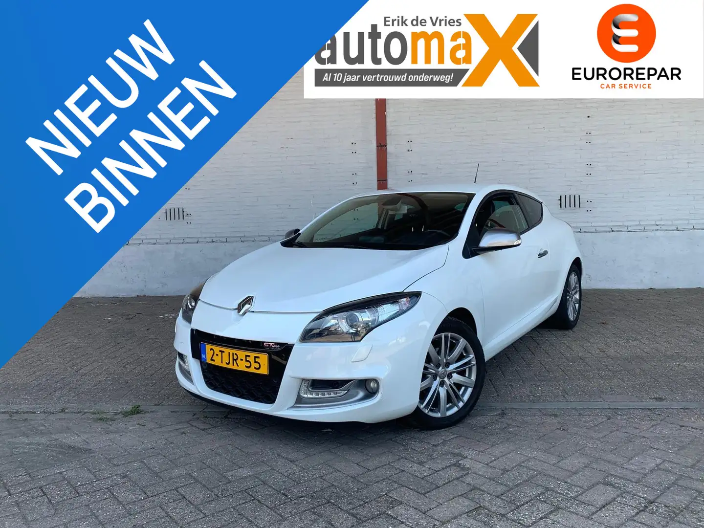 Renault Megane Coupé 1.2 TCe GT-Line |Nieuwe Distributie Ketting! Wit - 1
