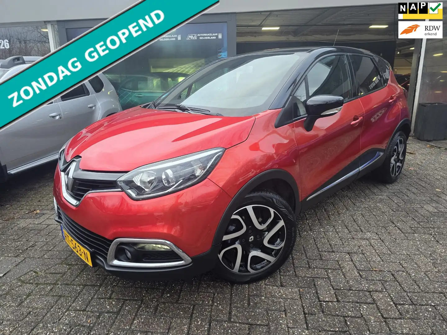 Renault Captur 1.2 TCe Dynamique | AUTOMAAT | 2E EIGENAAR | 12 MN Rouge - 1
