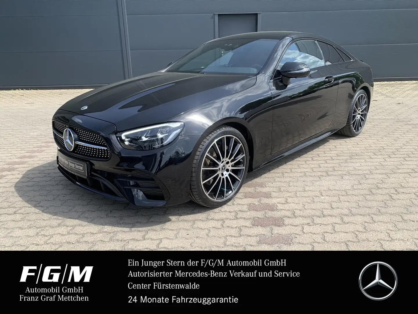 Mercedes-Benz E 220 E 220 d AMG/Night/Burmester/360/Totwinkelass/LED Fekete - 1