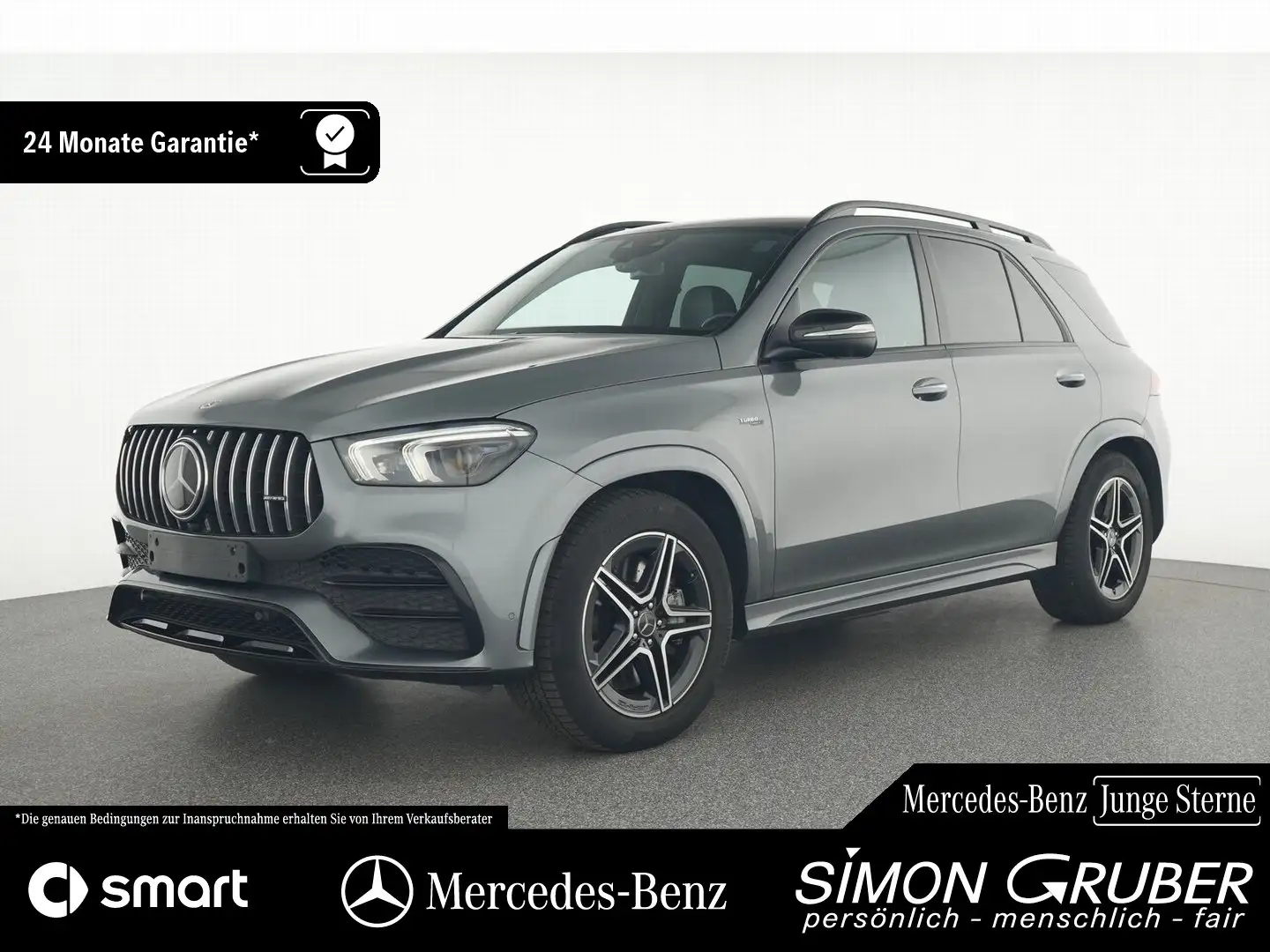 Mercedes-Benz GLE 53 AMG GLE 53 4M+ AMG Active Ride Perfo Abg Pano Burm Grau - 1