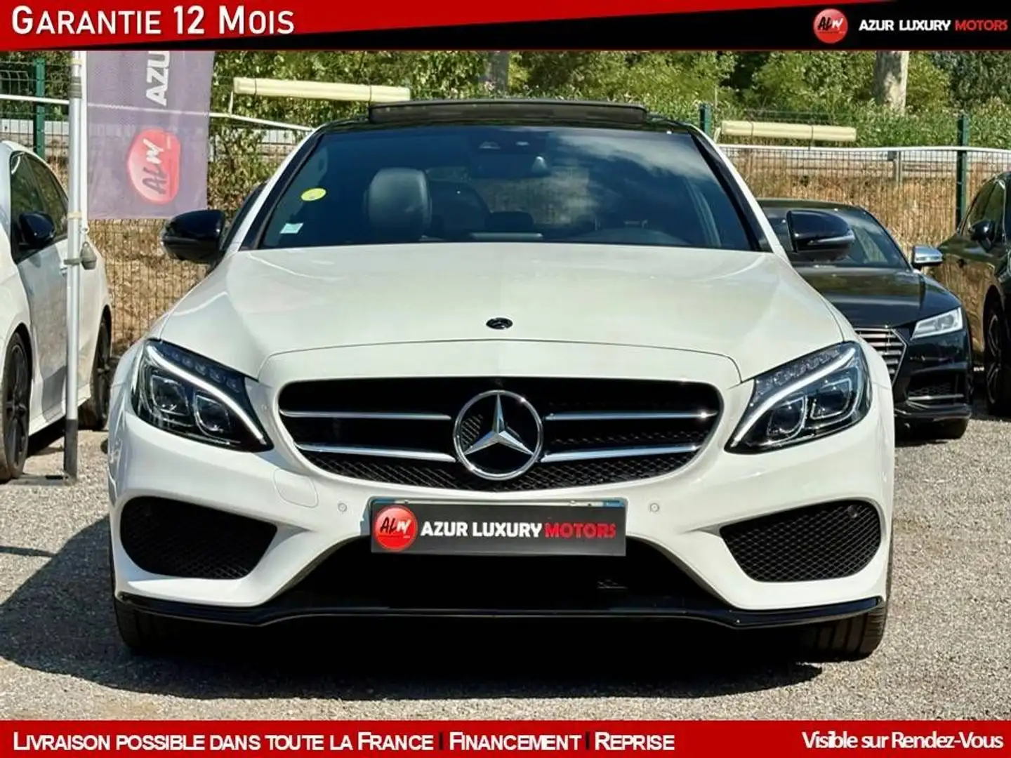 Mercedes-Benz C 220 IV 220 D SPORTLINE 9G-TRONIC Blanc - 2