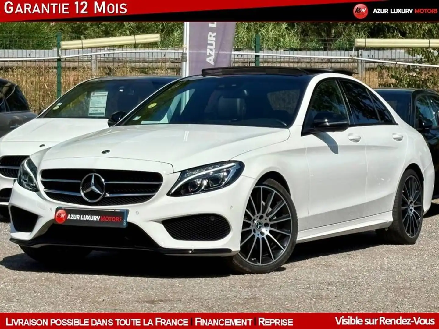 Mercedes-Benz C 220 IV 220 D SPORTLINE 9G-TRONIC Blanc - 1