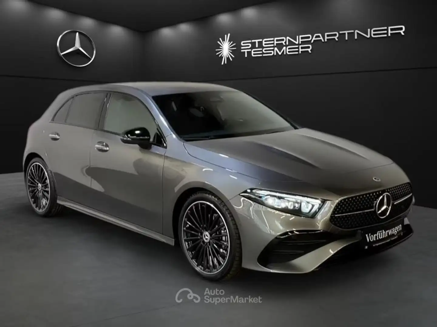 Mercedes-Benz 180 AMG NIGHT CAMERA MBUX LUCI PADDLES * Grigio - 1