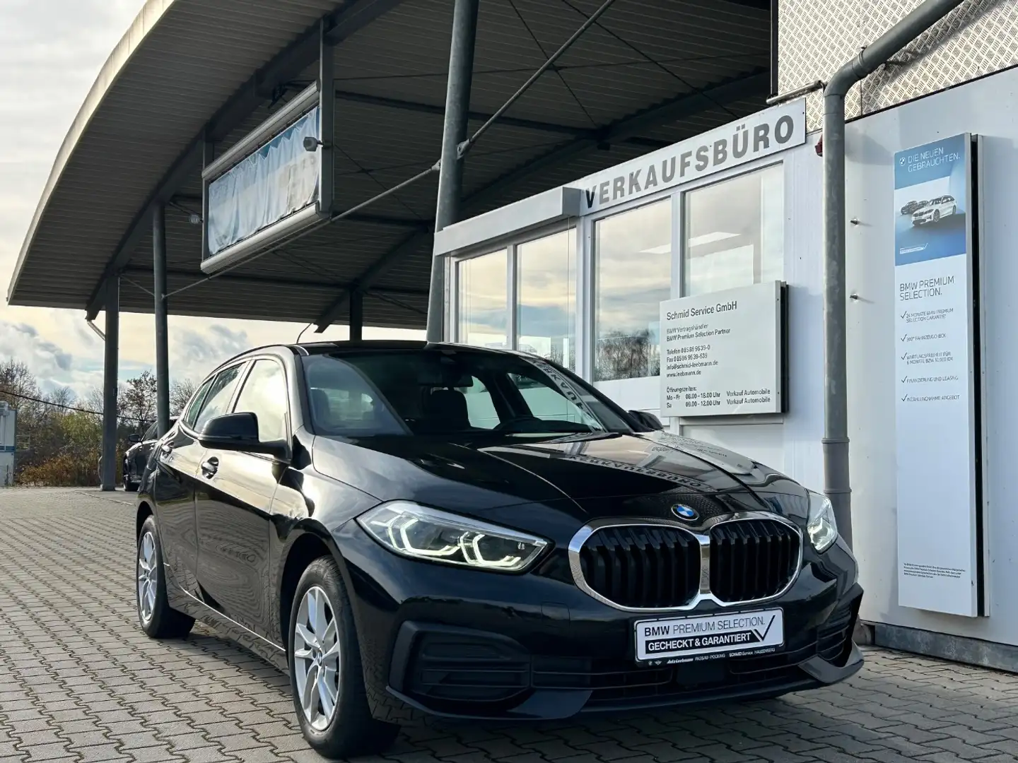 BMW 118 i DKG Adv. HUD/AdaptLED/NAVI 2 JAHRE GARANTIE Schwarz - 2
