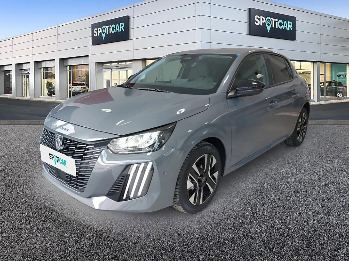 Peugeot 208 Hybrid 110 e-DCS6 Allure Grau - 1