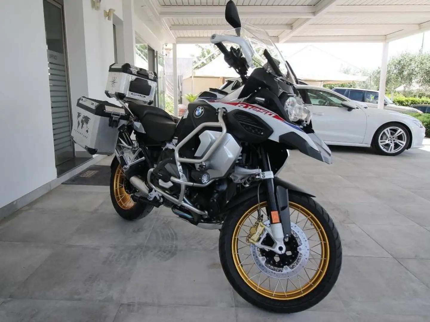 BMW R 1250 GS Adventure Rallye Abs |Dynamic-Touring-Comfort|3 Valigie|2021 Alb - 2