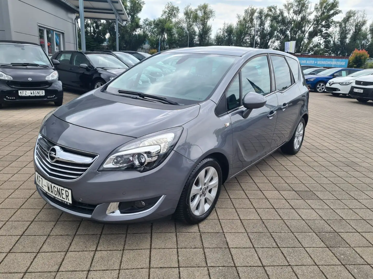 Opel Meriva B AUTOMATIK KAMERA NAVI Fahrradträger Gris - 1