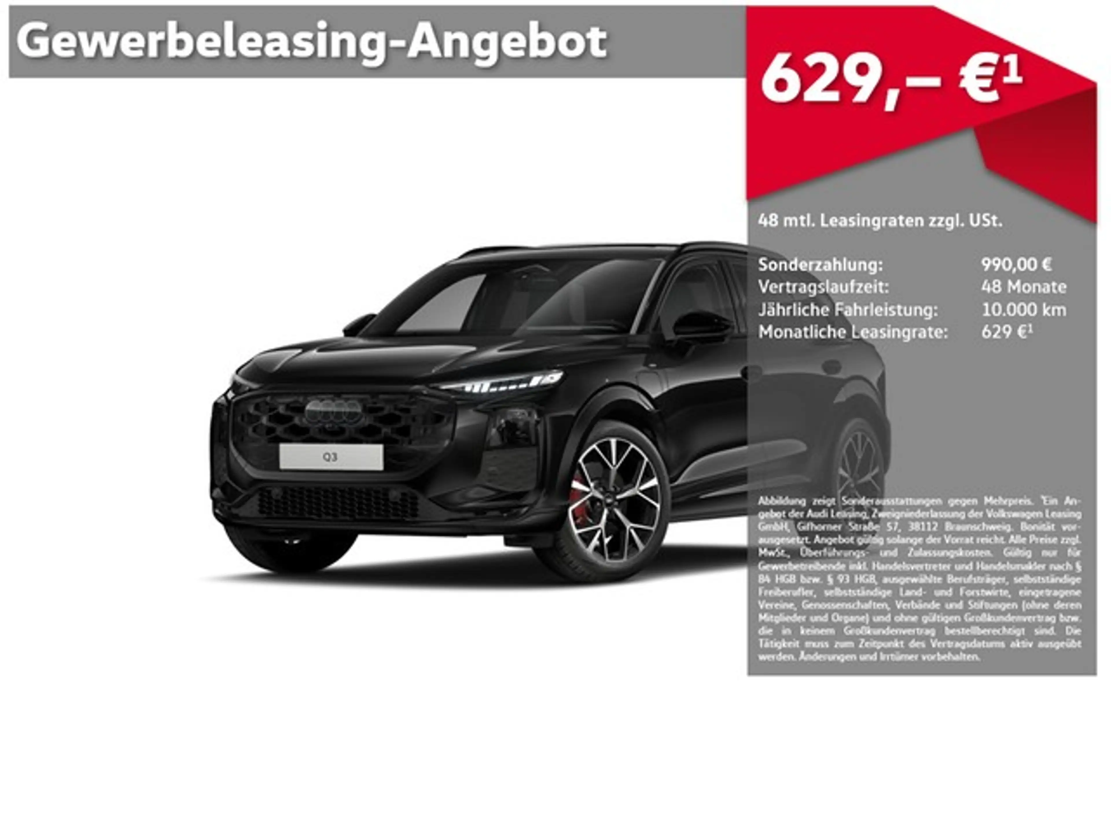 Audi Q3 SUV e-hybrid 2X S-LINE 0,5% AHK PANO SONOS HED-UP