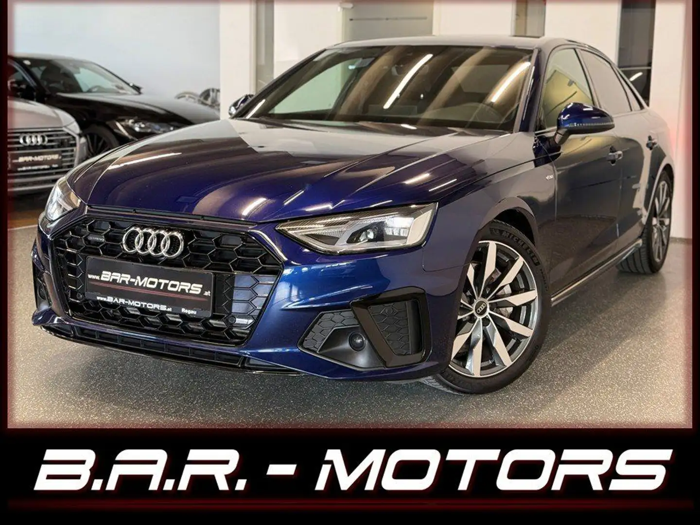 Audi A4 40 2.0 TFSI OPF QUATTRO*S-LINE*VIRTUAL*LANE*ACC*K Blau - 1