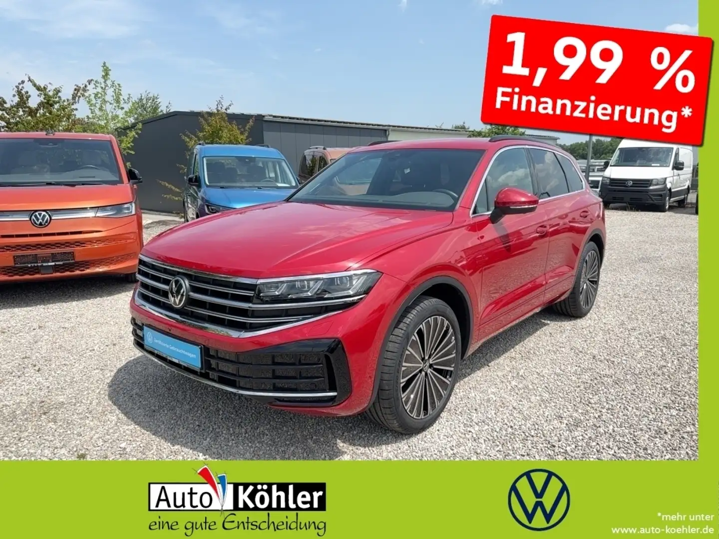 Volkswagen Touareg Facelift TDi Allradlenkung / 90L Tank LM Rojo - 1