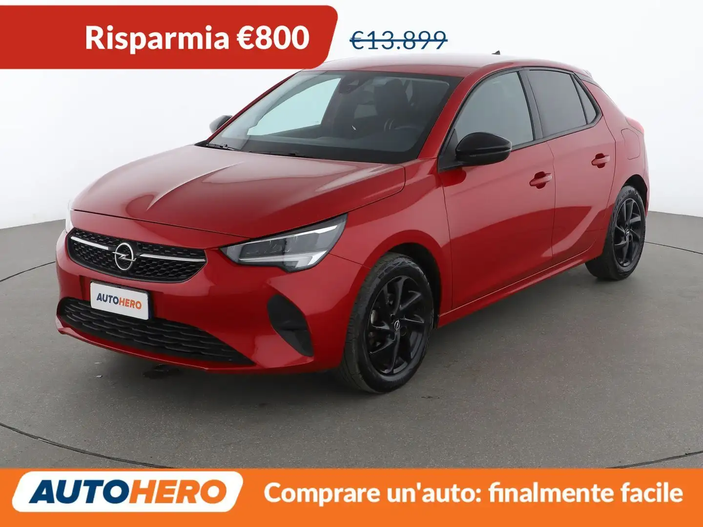 Opel Corsa 1.2 Design & Tech Rot - 1