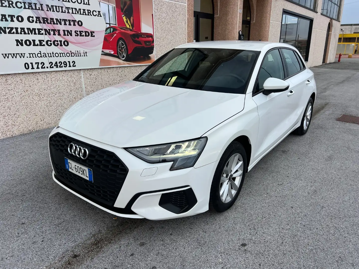 Audi A3 SPB 30 TDI Business SOLO KM.36500 Bianco - 1