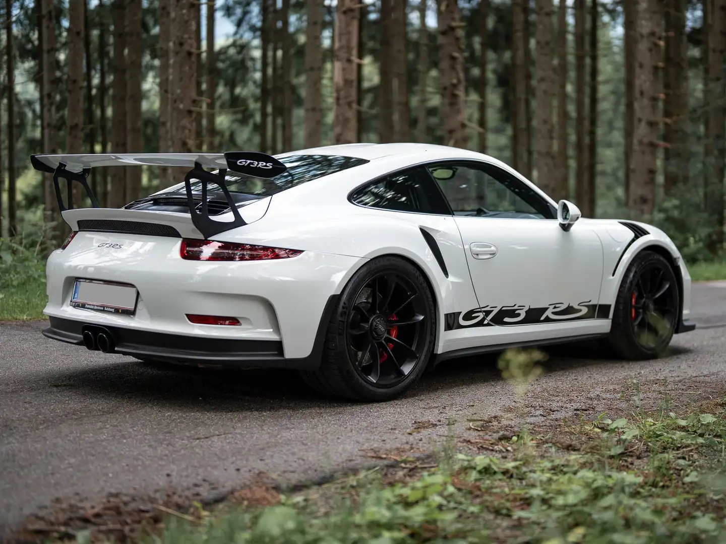 Porsche 991 911 GT3 RS Coupé 991.1 PDK APPROVED LIFT CARBON Weiß - 2