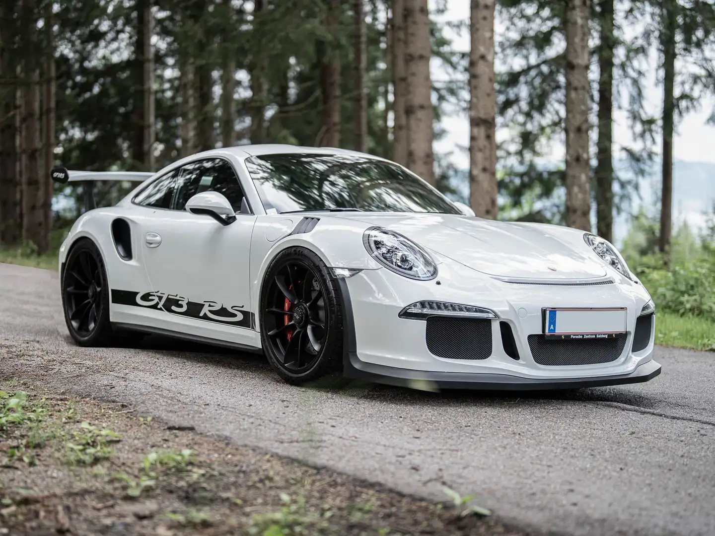 Porsche 991 911 GT3 RS Coupé 991.1 PDK APPROVED LIFT CARBON Weiß - 1