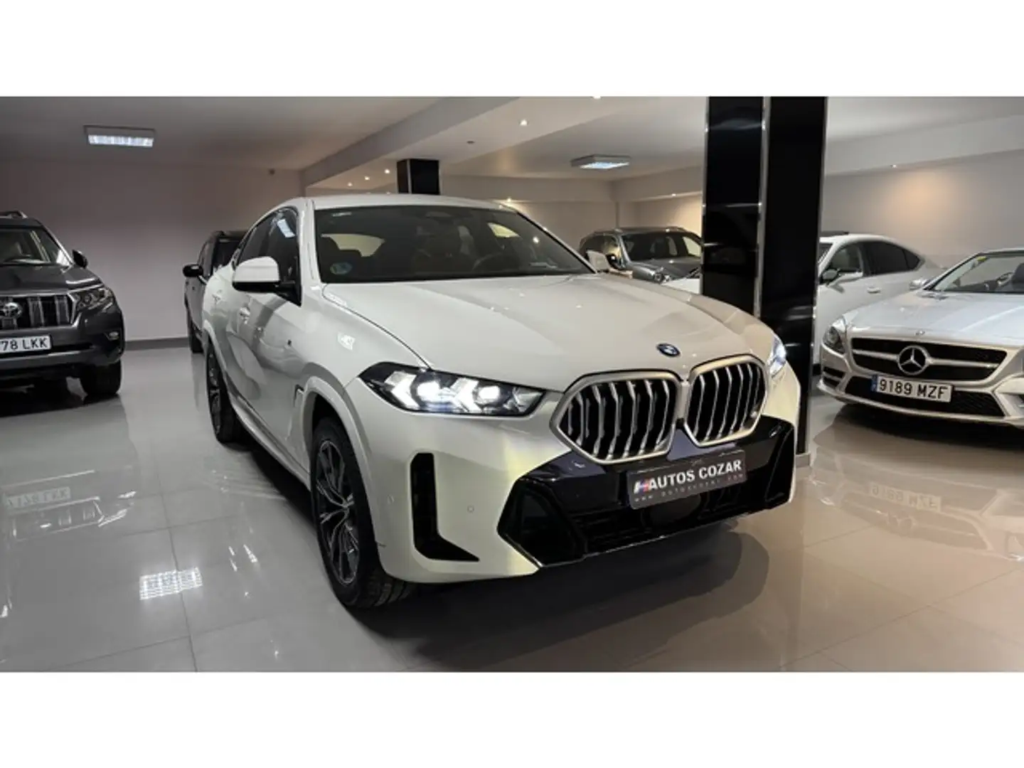 BMW X6 xDrive 30dA M Sport Blanc - 1