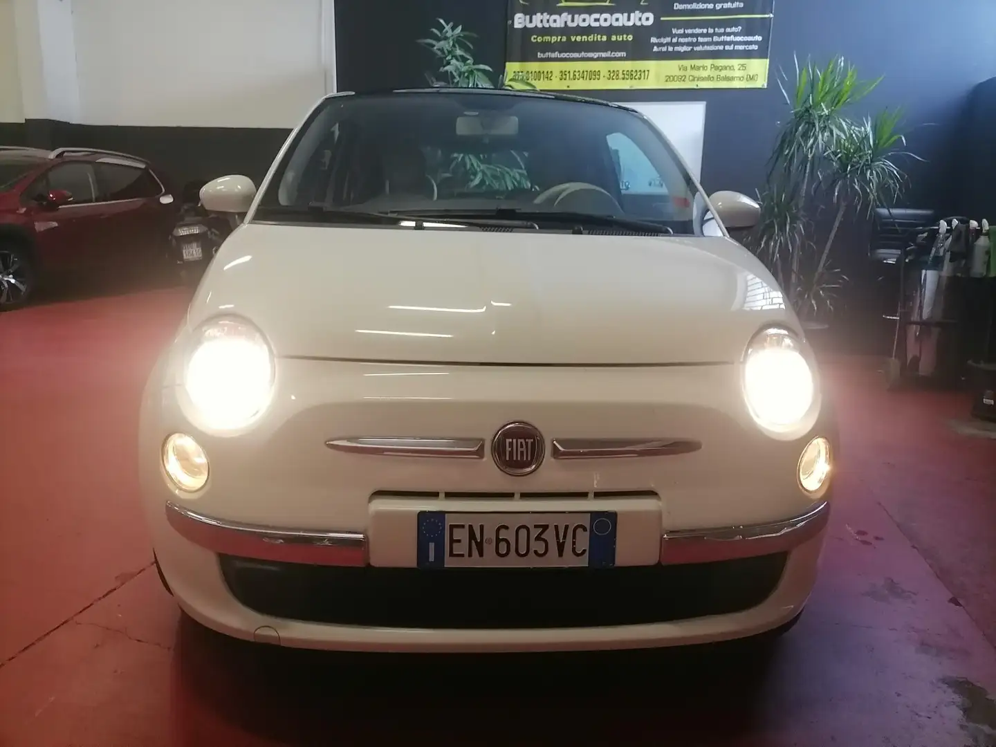 Fiat 500 500 1.2 by Gucci Blanc - 2