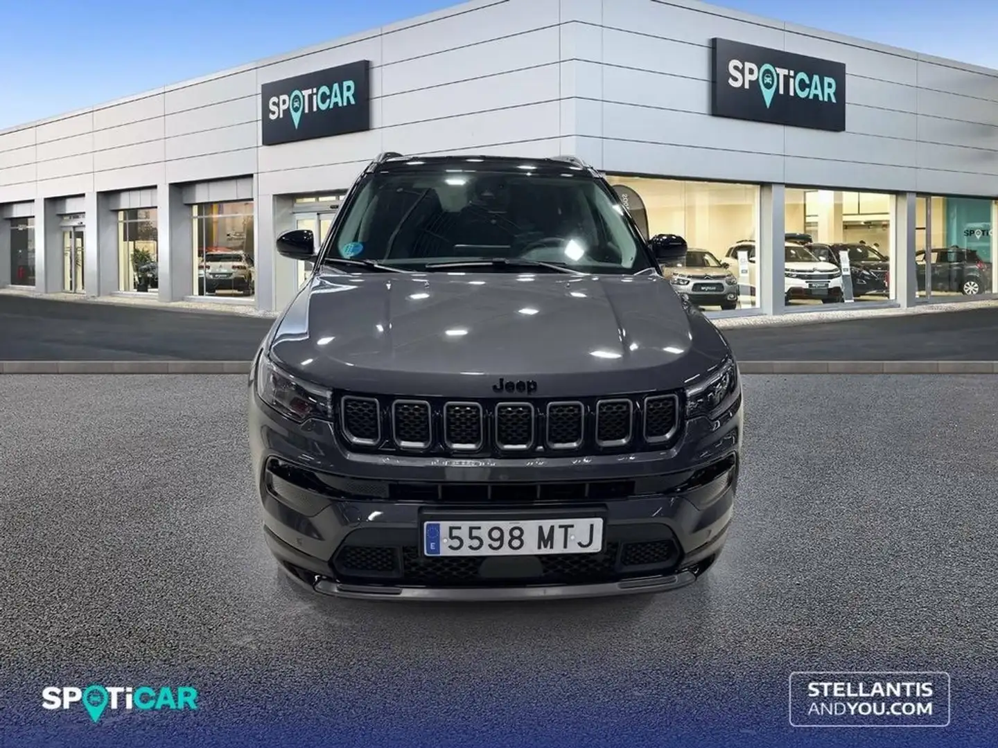 Jeep Compass Compa 2 eHybrid 1.5 MHEV 96kW Dct S Gris - 2