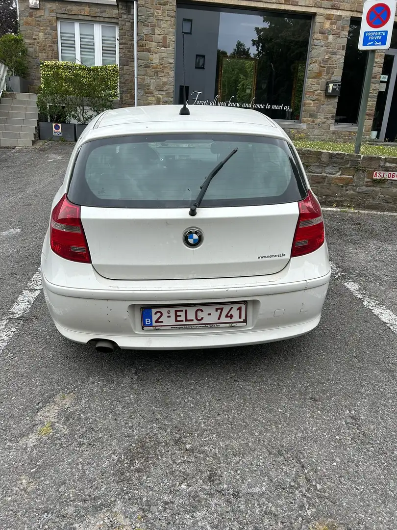 BMW 116 116i Blanc - 2