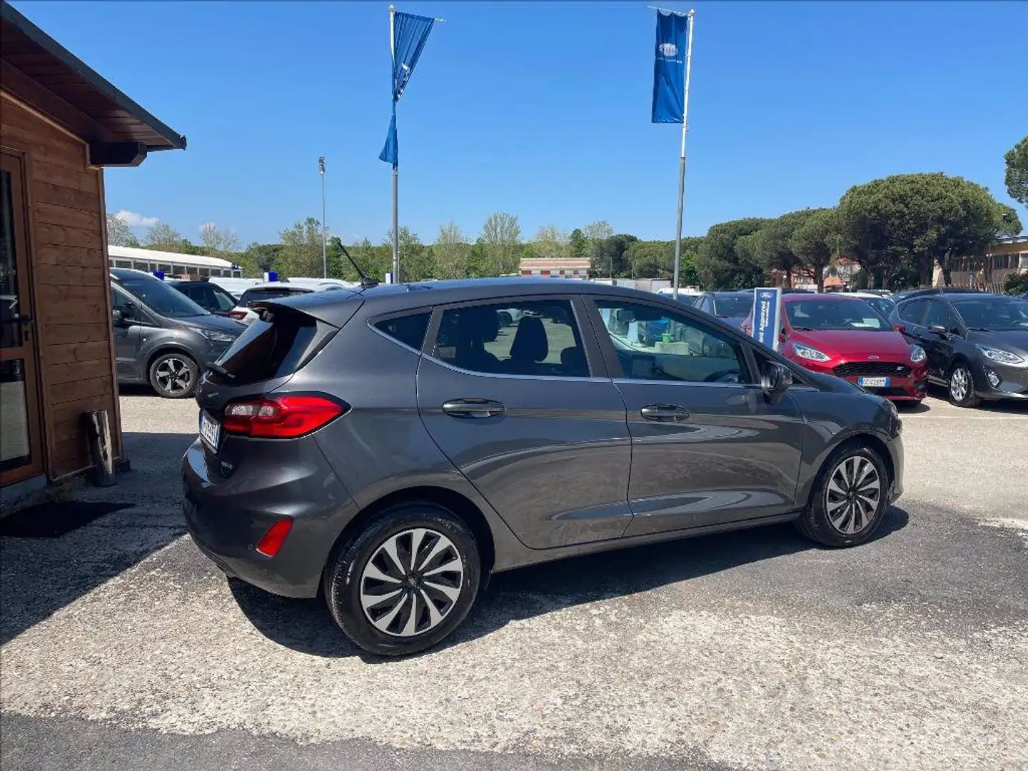 Ford Fiesta 5p 1.0 ecoboost h Titanium 125cv Grigio - 2