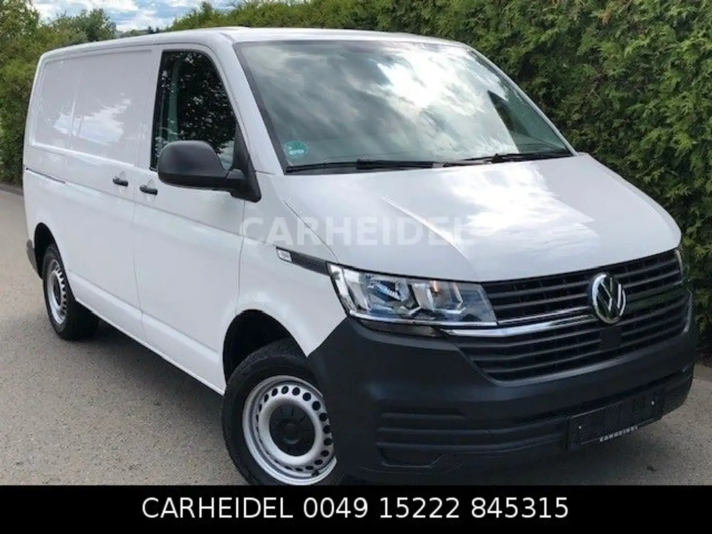 Volkswagen T6.1 Transporter Kasten KLIMA SHZ AHK 3SITZE PDC Blanc - 2