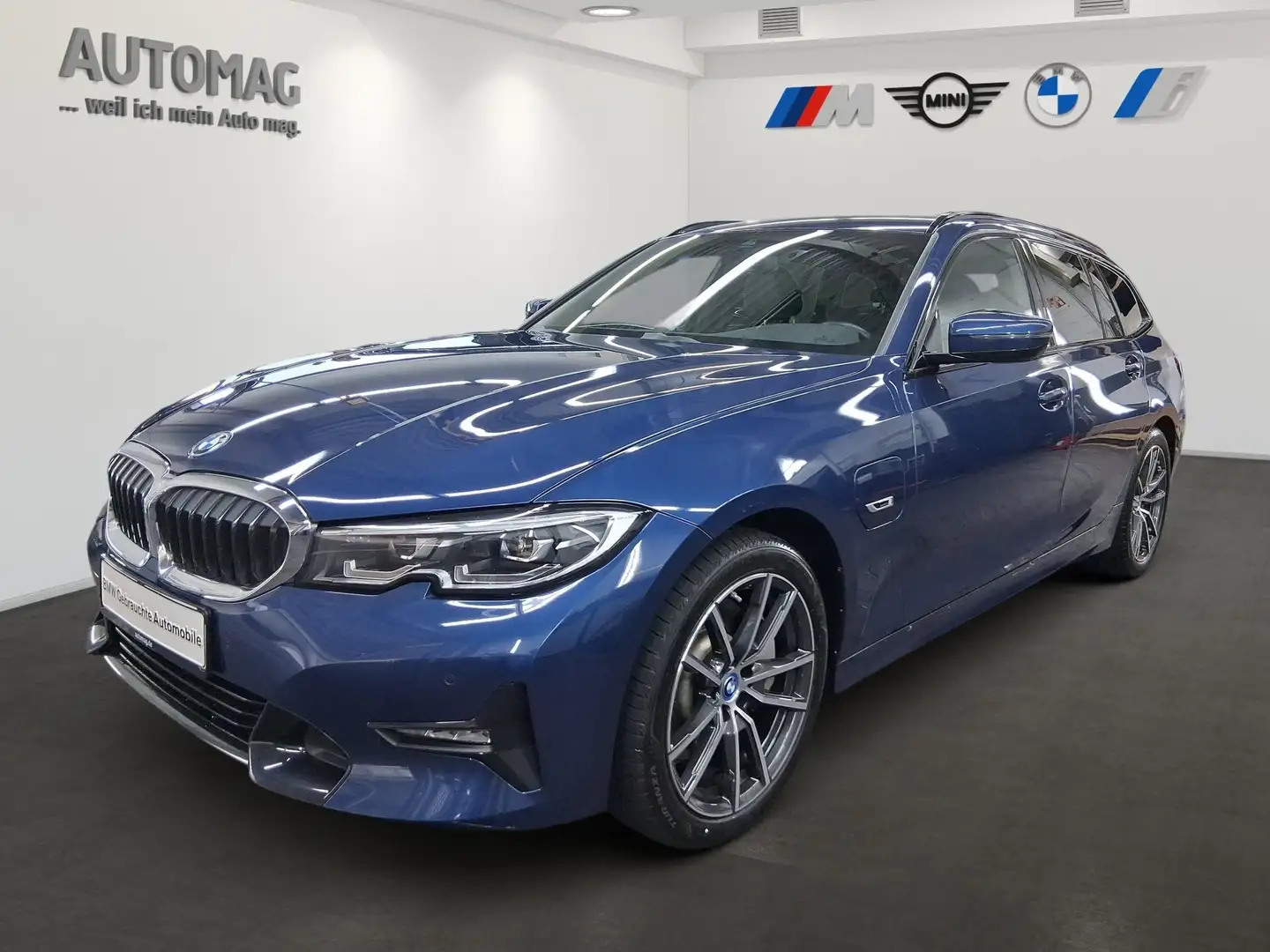BMW 330 e Touring Live Cockpit Prof.*LED*Sonnenschutzrollo Blauw - 1