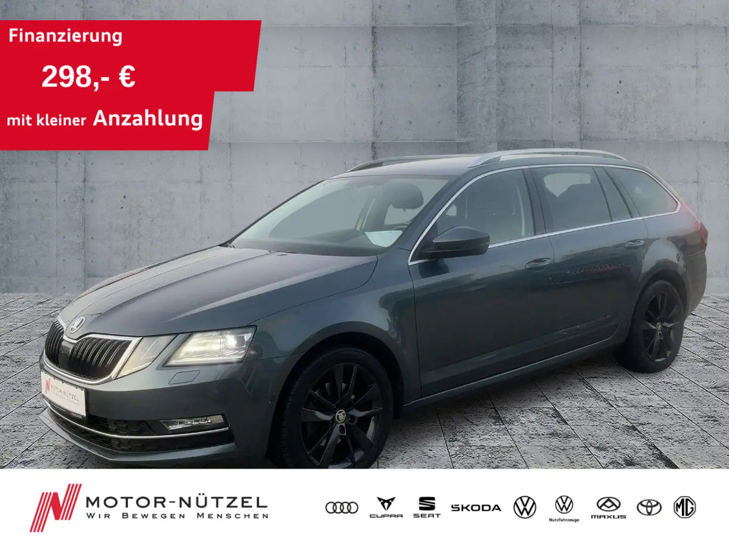 Skoda Octavia Combi 1.5 TSI DSG STYLE LED+RFK+STDHZG Grau - 1