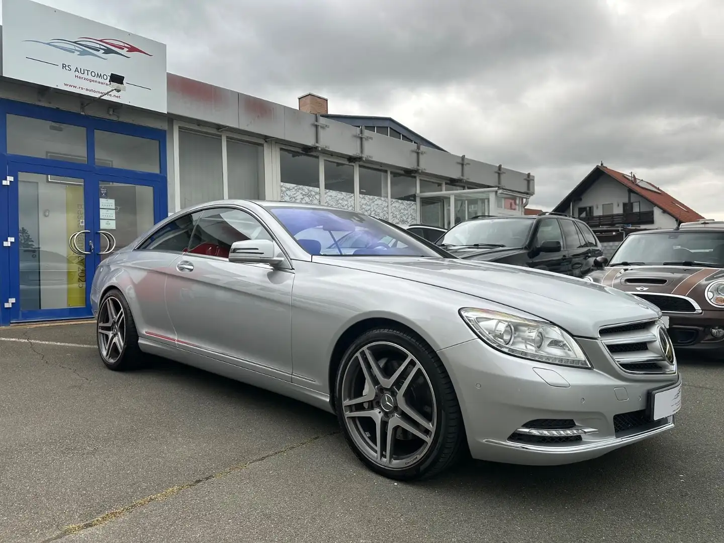 Mercedes-Benz CL 500 Coupe Leder*Massage*Nachtsicht*Navi*Sthzg Silber - 2