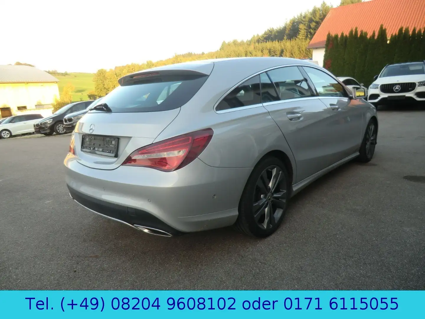 Mercedes-Benz CLA 220 Allrad 4Matic LED / AHK / SR+WR Zilver - 2