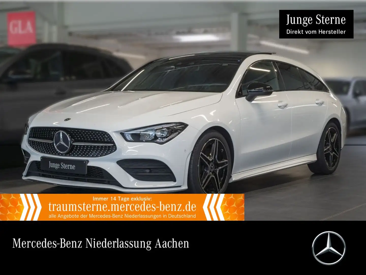 Mercedes-Benz CLA 200 AMG+NIGHT+PANO+LED+KAMERA+7G Weiß - 1