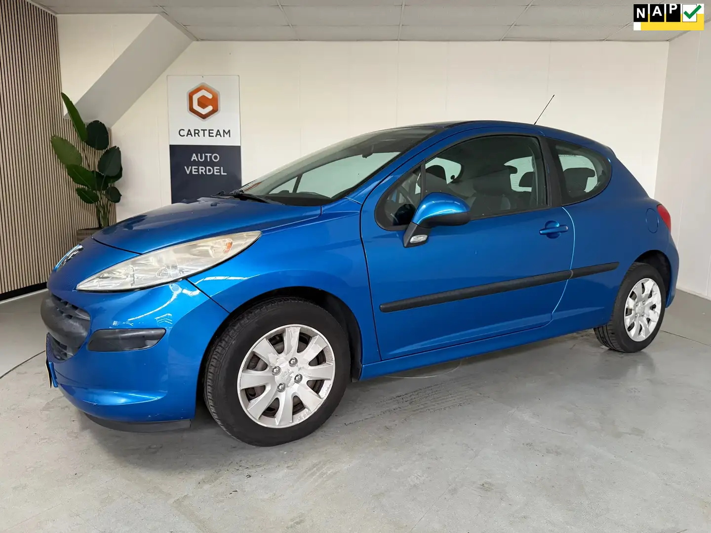 Peugeot 207 1.4 VTi Cool 'n Blue Airco, LMV Blauw - 1