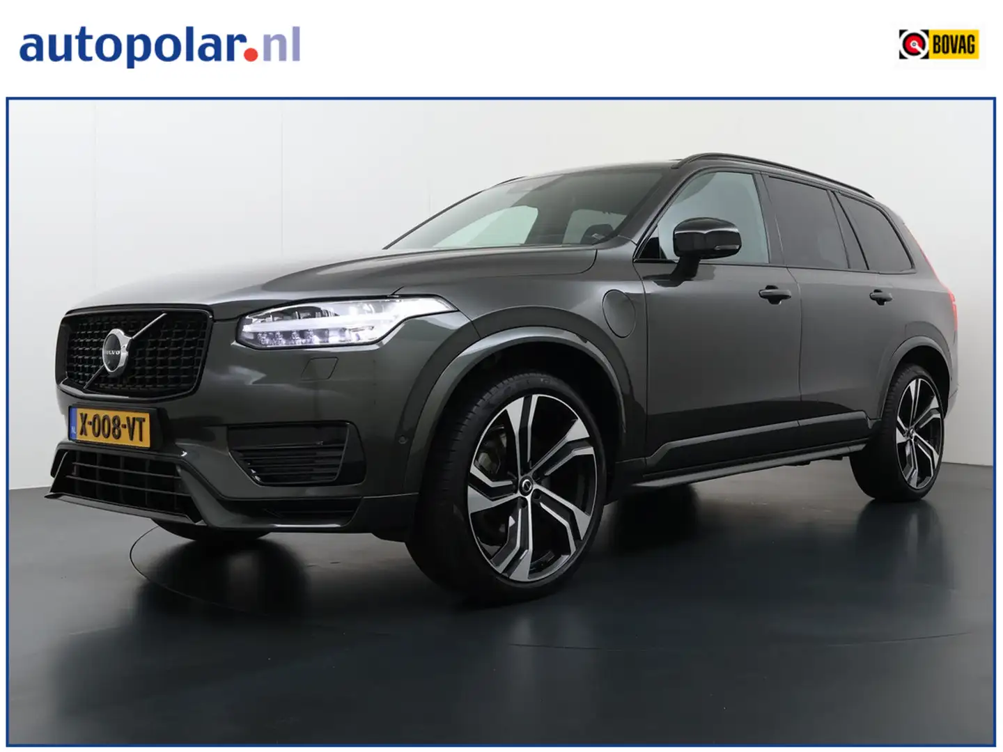 Volvo XC90 2.0 T8 Recharge AWD Ultimate Dark Luchtvering/Trek Grau - 1