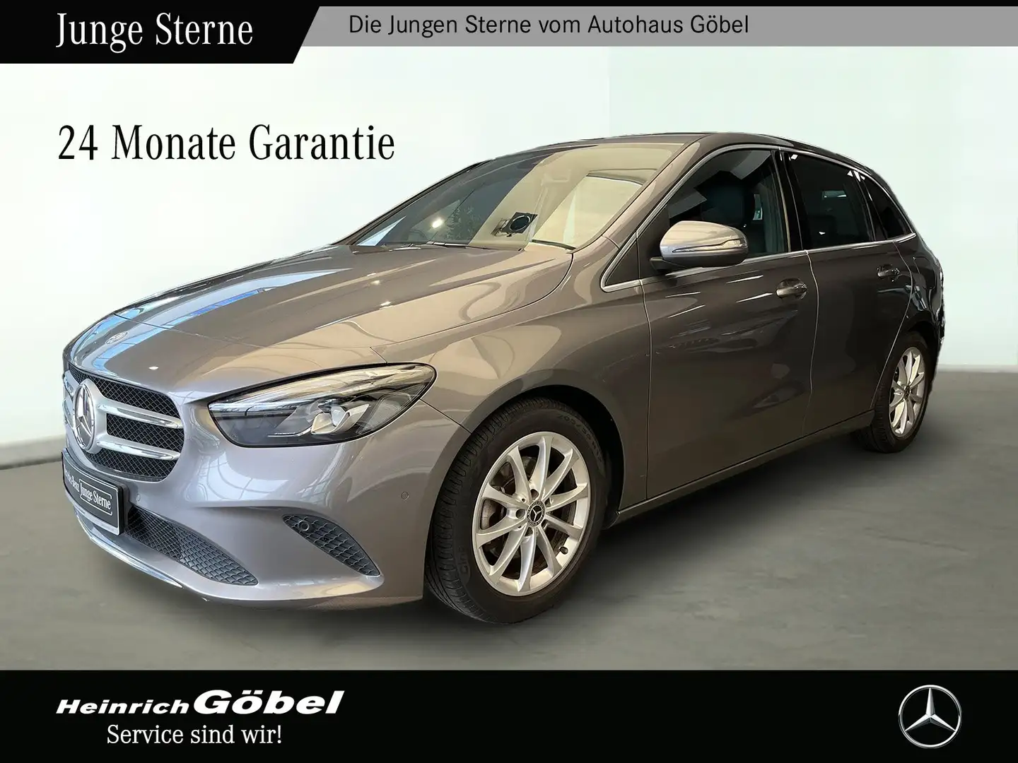 Mercedes-Benz B 200 PROGRESSIVE+LED+NAVI+PARK-ASSIST+SHZ Grijs - 1