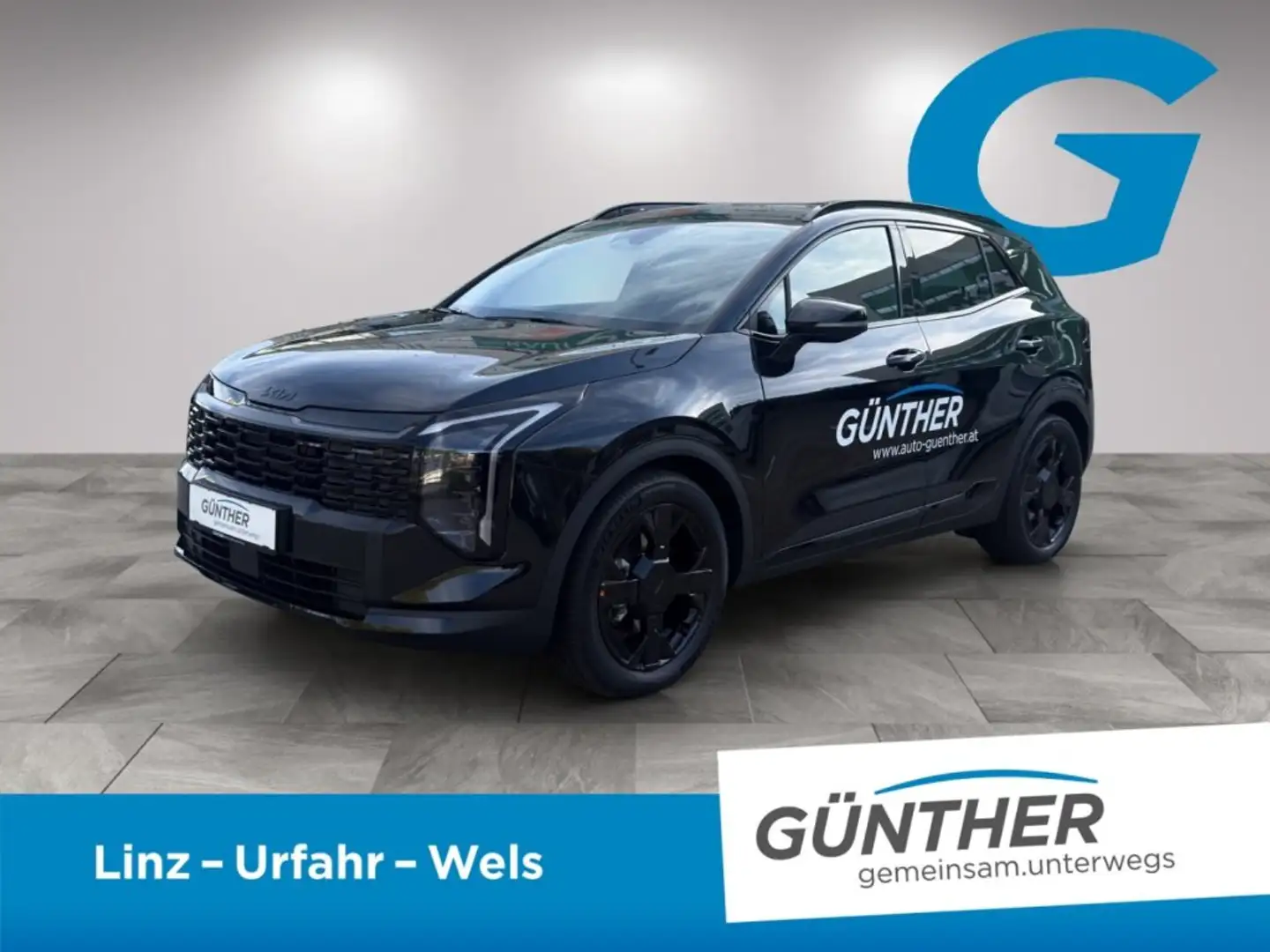 Kia Sportage BLACK EDITION 1.6 TGDI DCT7 4WD SD Schwarz - 1