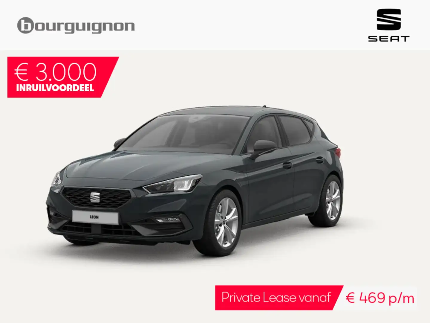 SEAT Leon FR Business 1.5 TSI eHybrid PHEV 204pk | Trekhaak Blauw - 1
