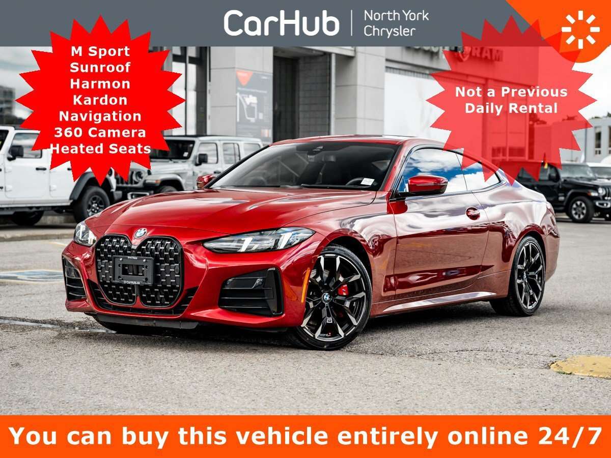 2026 BMW 4 Series 430i xDrive M Sport Sunroof Harmon Kardon Navi 360